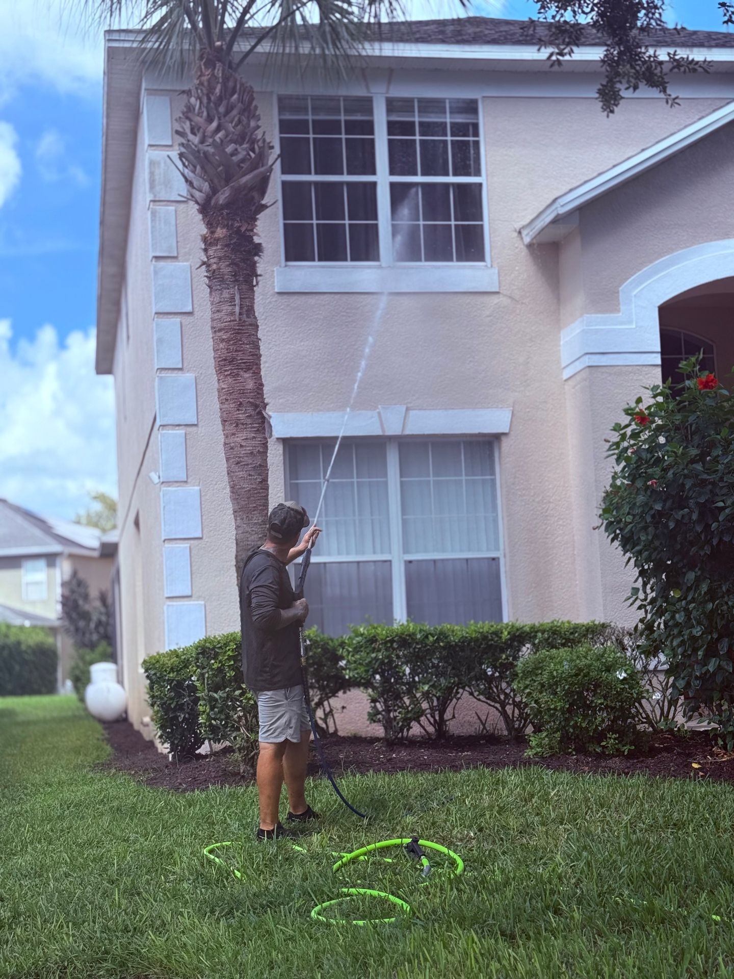             House Exterior Washing